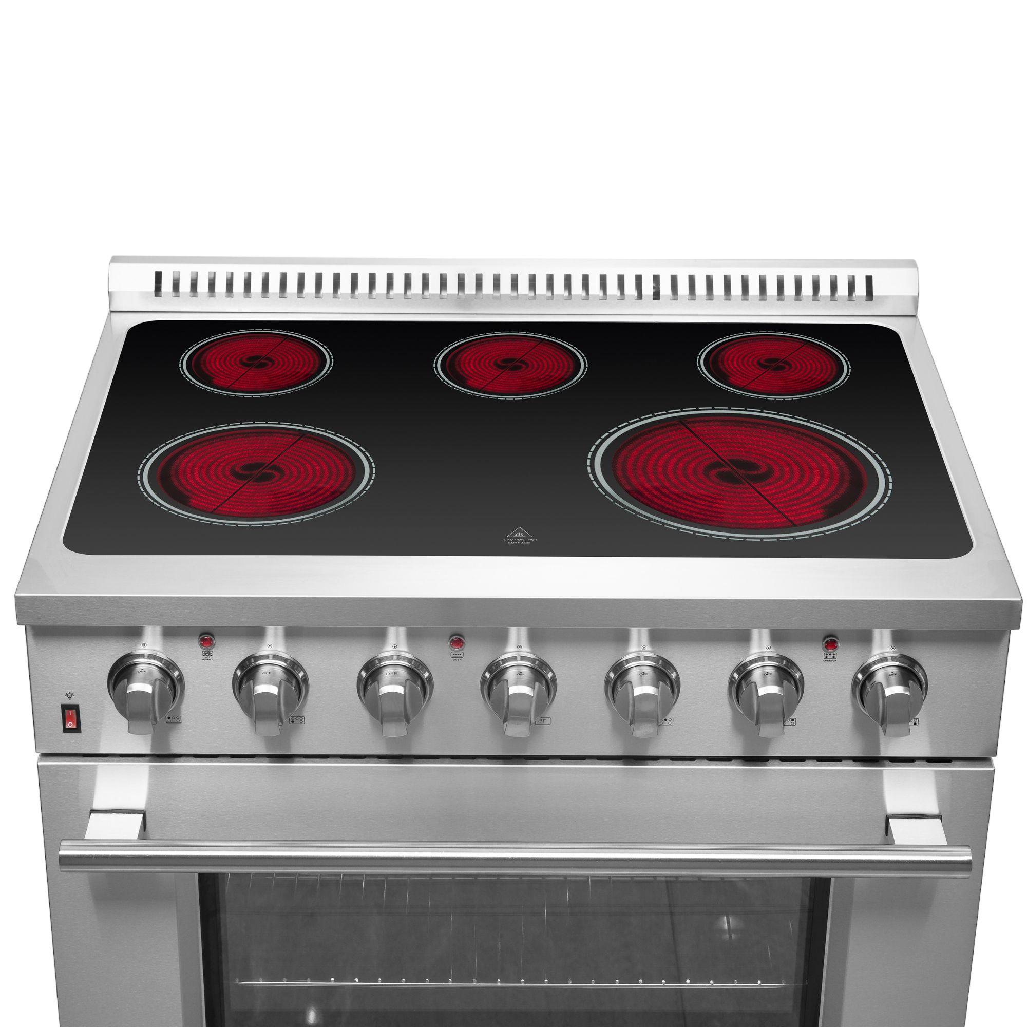 Forno FFSEL608336 Forno Galiano 36" Freestanding Electric Range