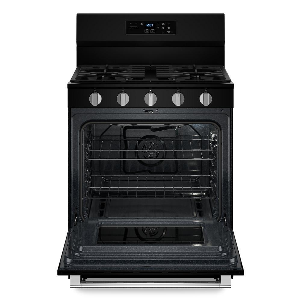 Maytag MFGS6030RB 30-Inch Wide Gas Range With No Preheat Air Fry And Air Baking - 5.0 Cu. Ft.
