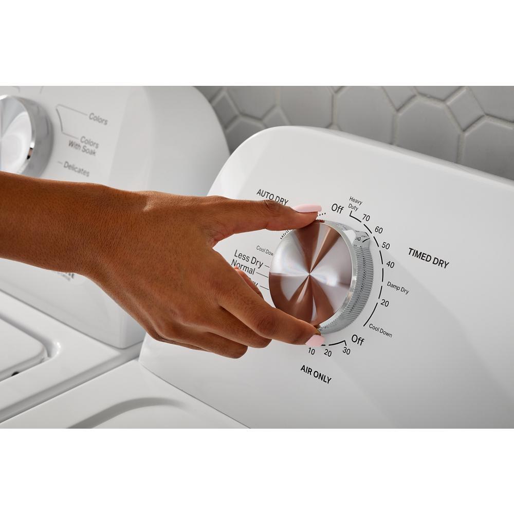 Maytag MGD4005SW Top Load Gas Wrinkle Prevent Dryer - 7.0 Cu. Ft.