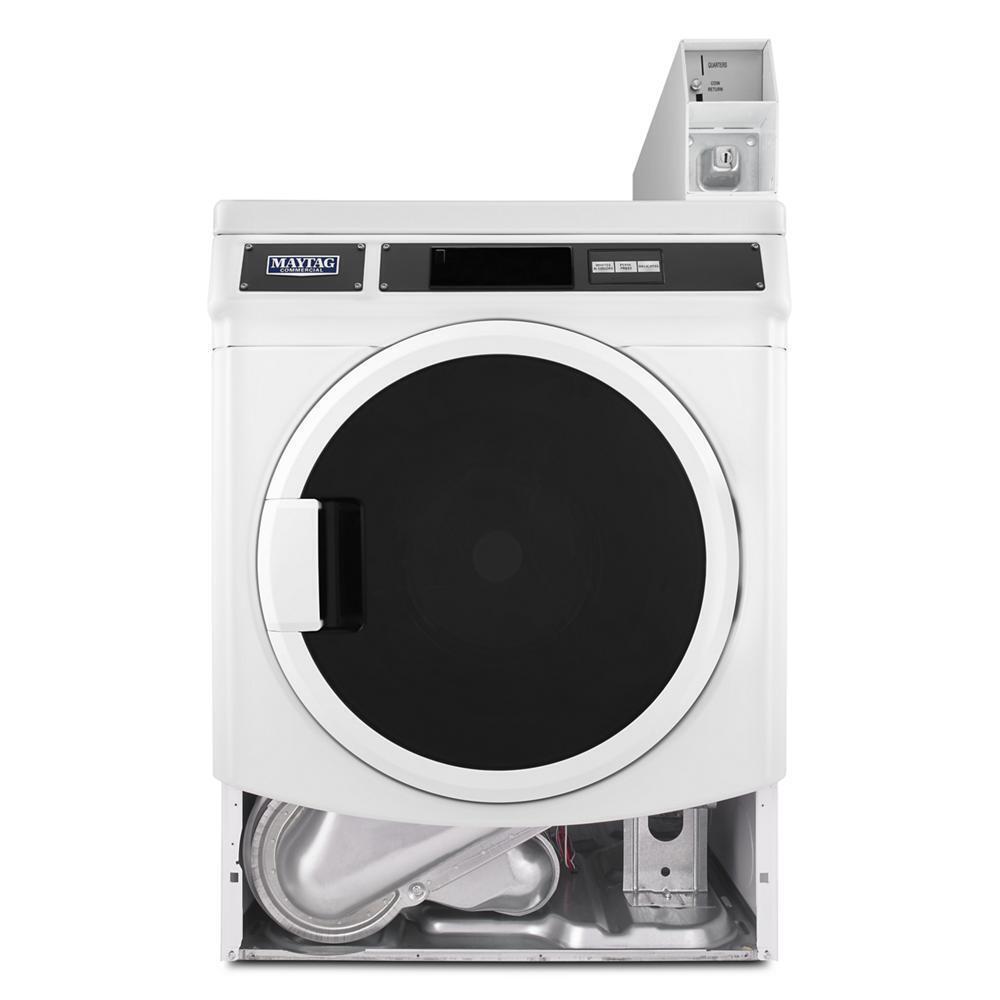 Maytag MHN33PRCWW Commercial Front-Load Washer, Card Reader Ready Or Non-Vend
