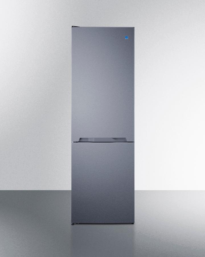 Summit FFBF124SSLHD 24" Wide Bottom Mount Refrigerator-Freezer
