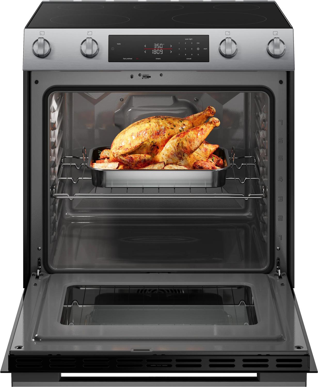 Bosch HEF1050MU 100 Series Electric Freestanding Range 30
