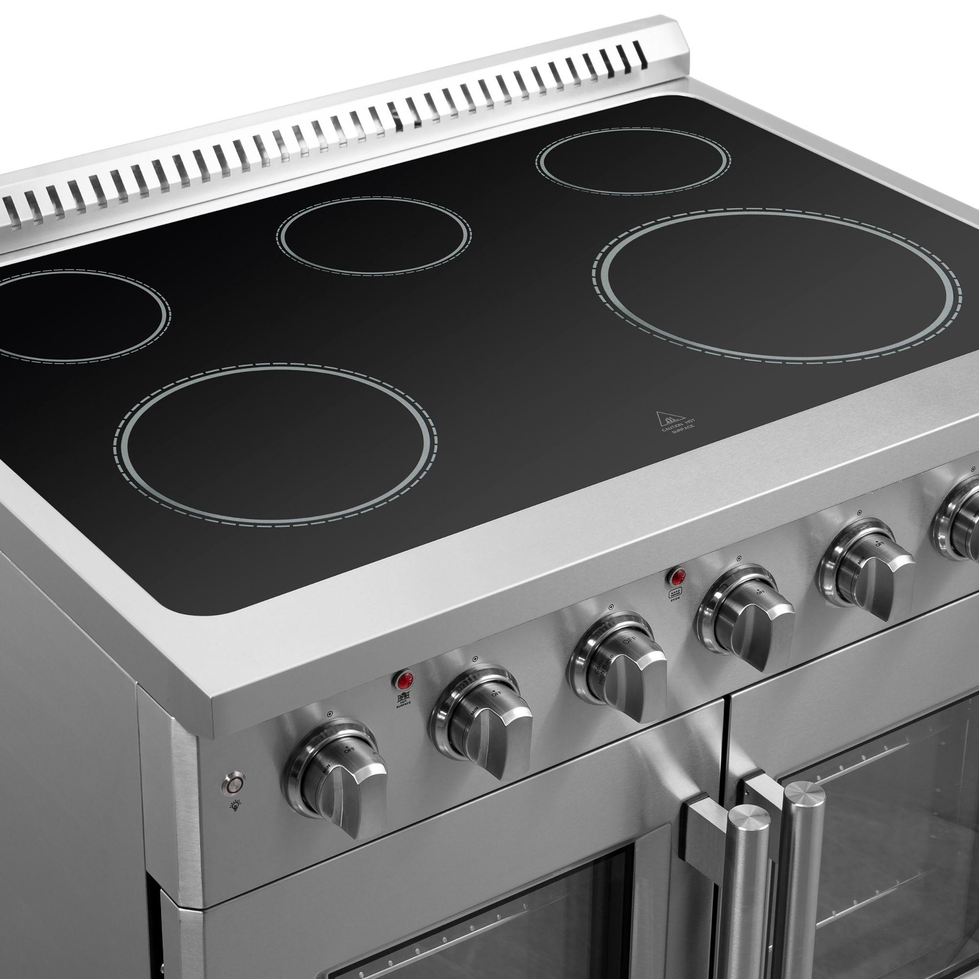 Forno FFSEL691736 Forno Galiano 36" Freestanding French Door Electric Range