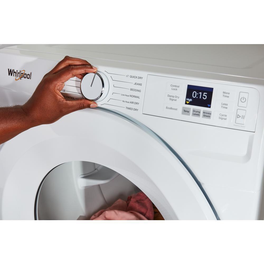 Whirlpool WGD4720RW 7.4 Cu. Ft. Smart Front Load Energy Star® Gas Dryer With Quick Dry Cycle