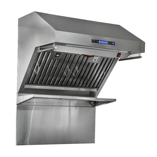 Forno FRHWM502930 Savona - 30" Wall Mount Range Hood Baffle Filter & Back Splash