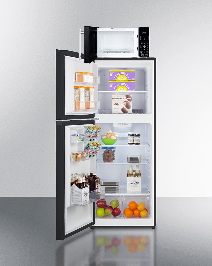 Summit MRF1087BALHD Microwave/Refrigerator-Freezer Combination With Allocator