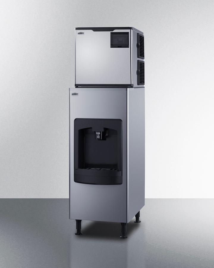 Summit BIM350KDISP 350 Lb. Commercial Ice Machine With Ice Dispenser