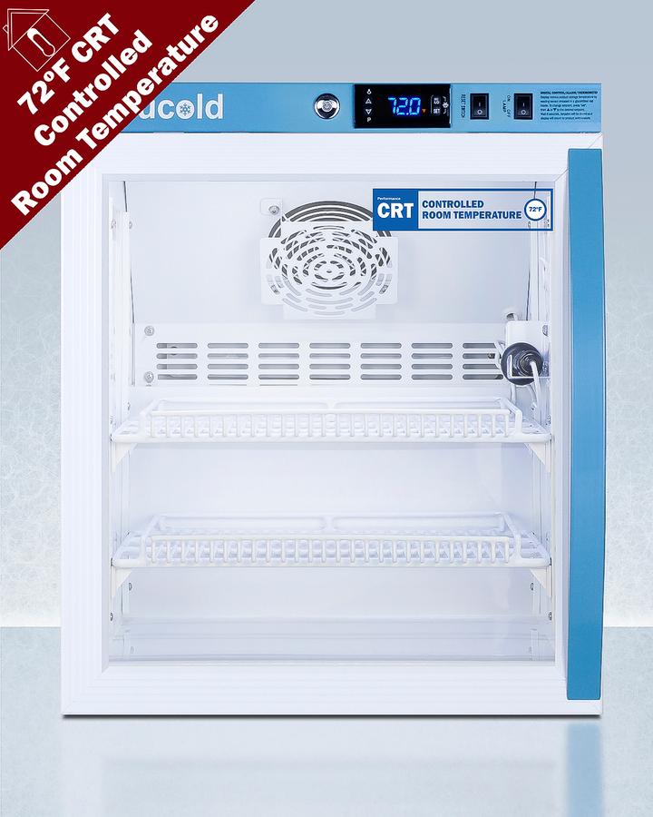 Summit ARG2PVCRTLHD 2 Cu.Ft. Compact Controlled Room Temperature Cabinet