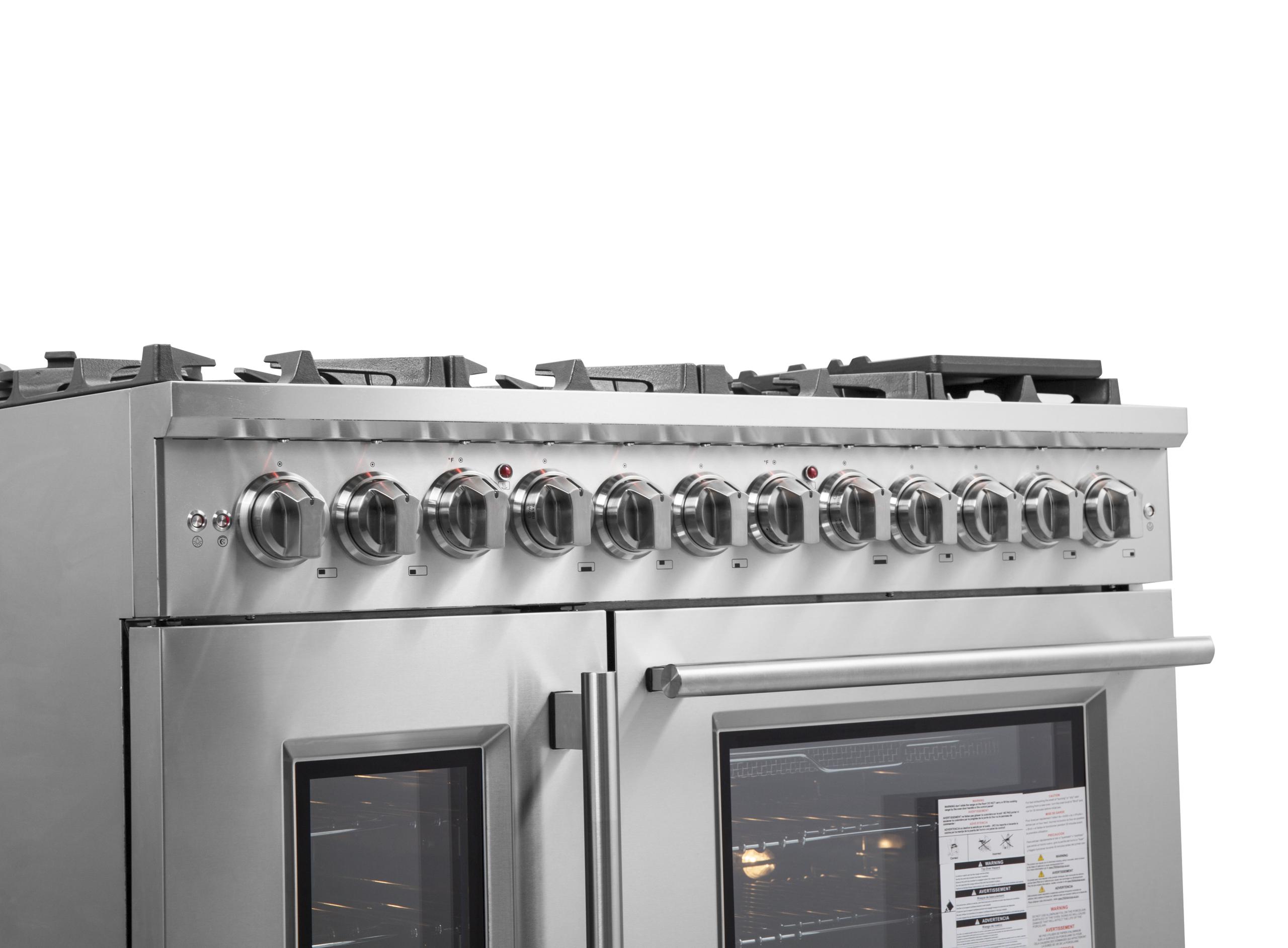 Forno FFSGS632548 Forno Massimo 48" Freestanding French Door Dual Fuel Range