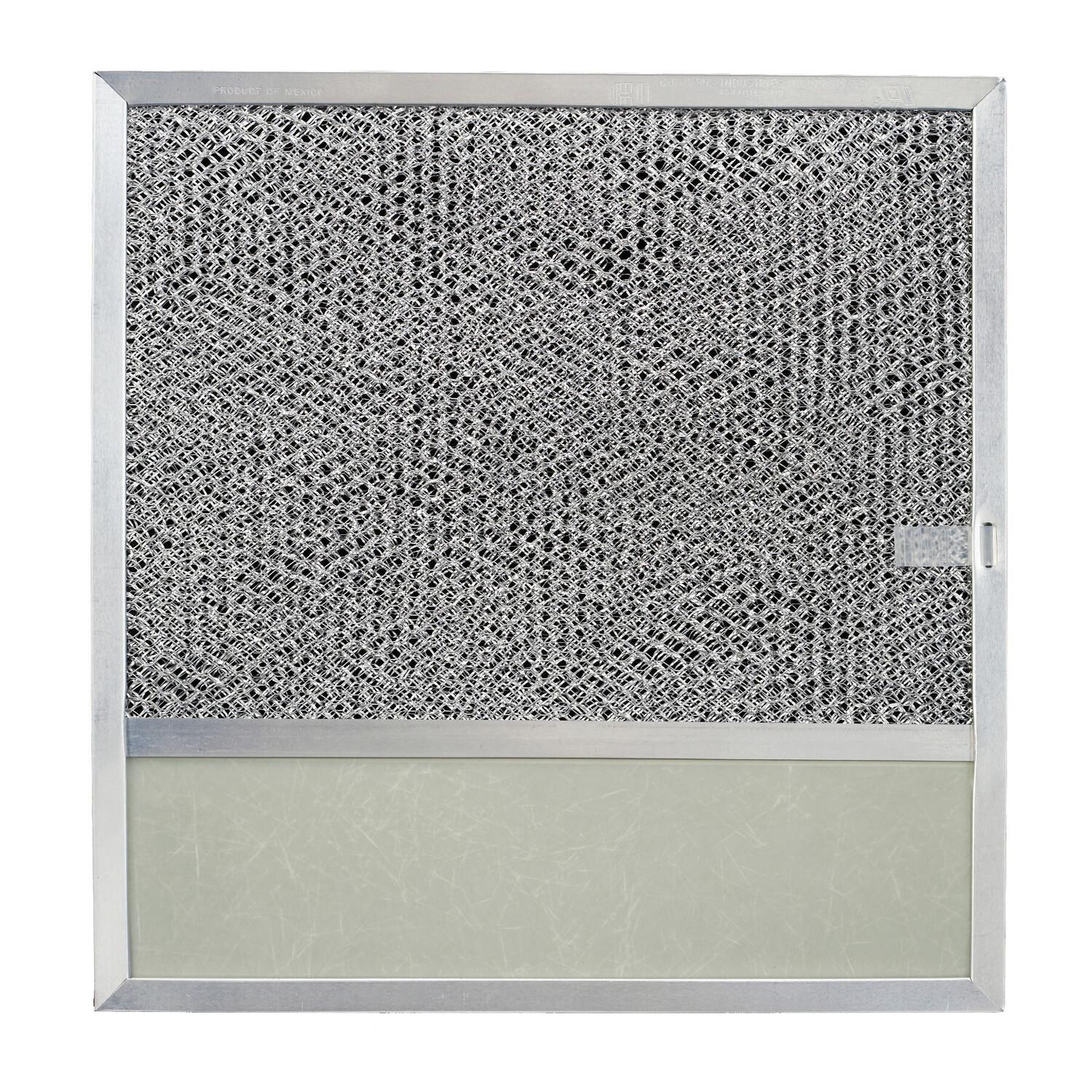 Broan SR610050 Broan-Nutone® Genuine Replacement Aluminum Filter W/ Light Lens For Range Hoods, 11-7/16