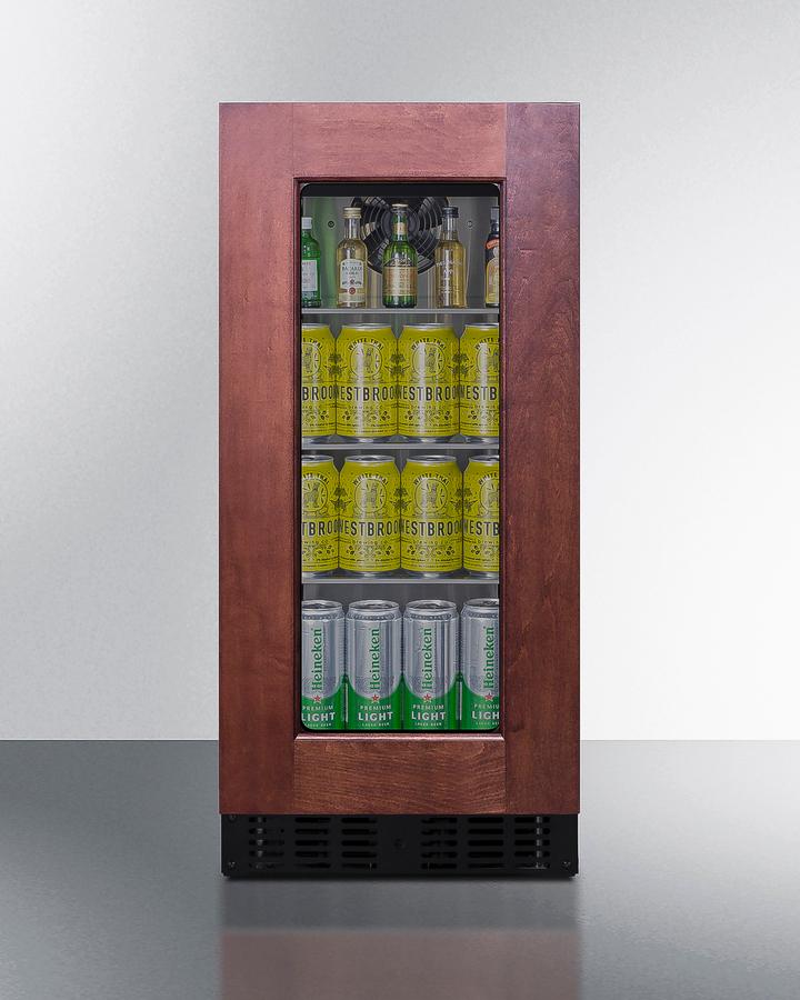 Summit ASDG1521PNR 15" Wide Built-In Beverage Center, Ada Compliant (Panel Not Included)