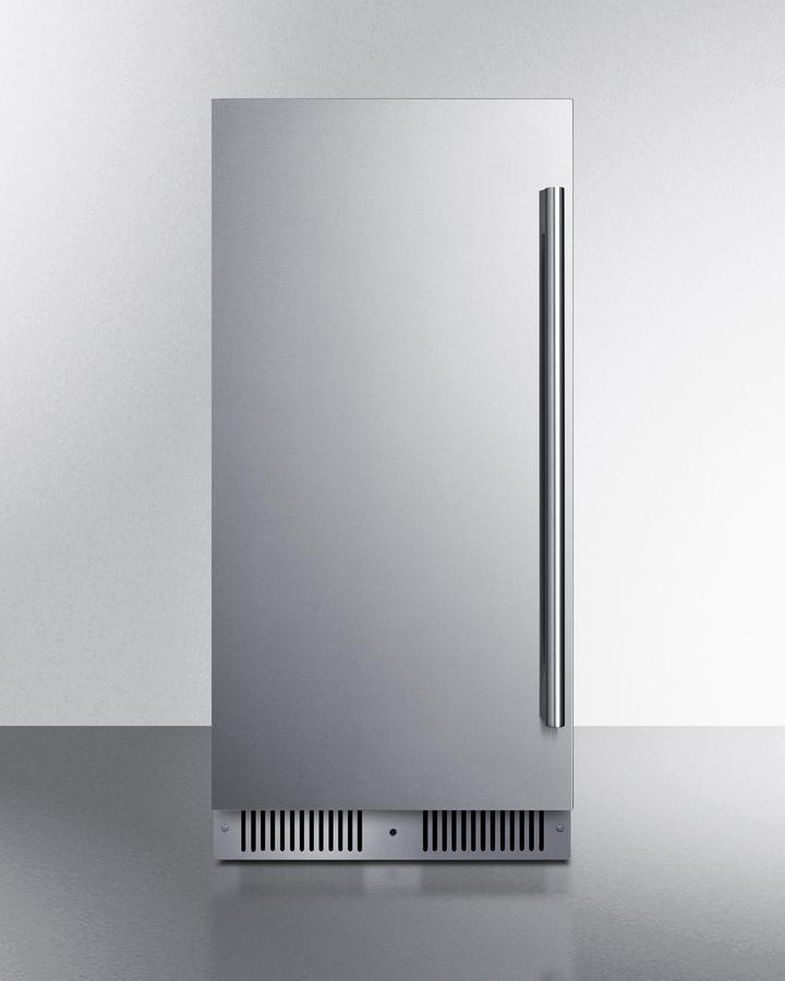 Summit SDHR1534LHD 15" Wide Built-In All-Refrigerator