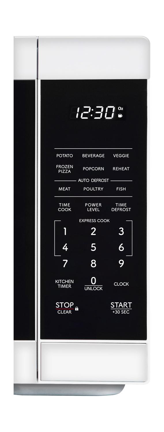 Sharp SMC1161KW Sharp 1.1 Cu. Ft. 1000W White Countertop Microwave Oven