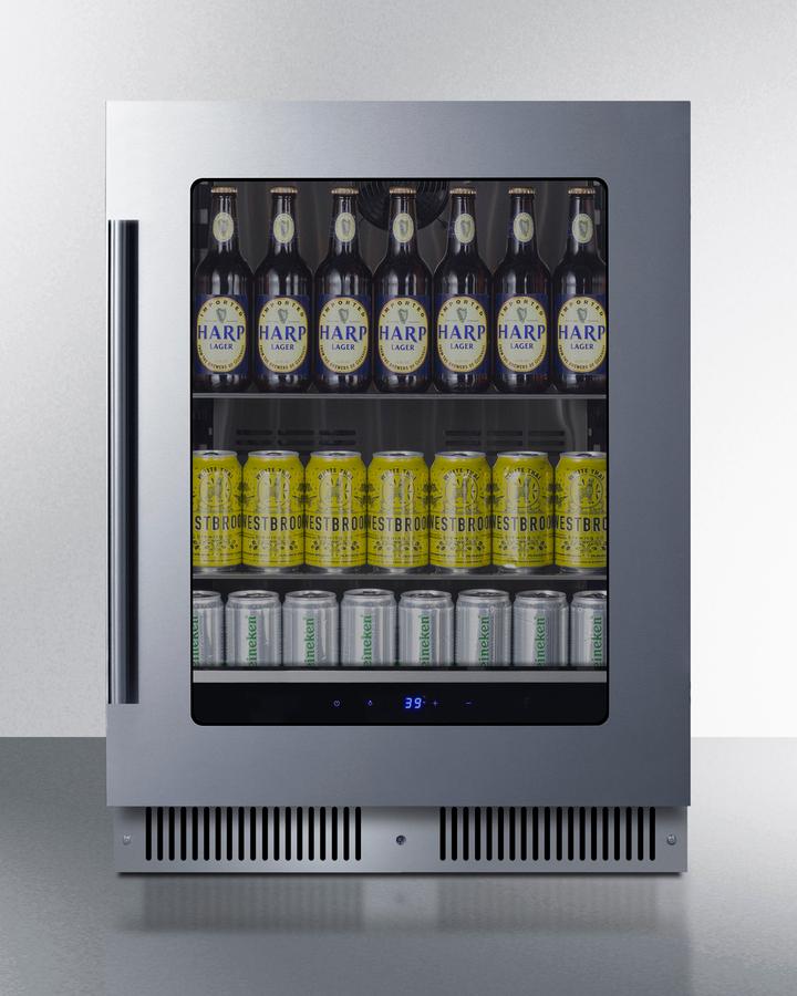 Summit SDHG2443 24" Wide Built-In Beverage Center