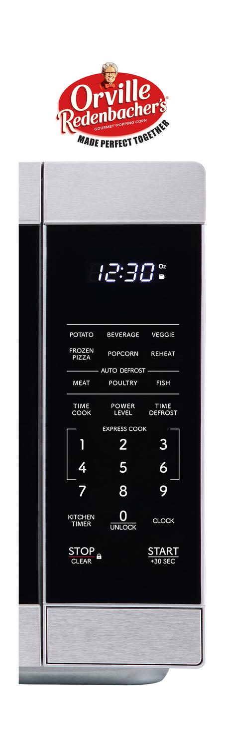 Sharp SMC1162KS Sharp 1.1 Cu. Ft. 1000W Stainless Steel Countertop Microwave Oven