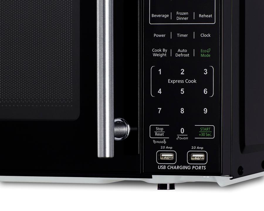 Summit MRF1089PLALHD Microwave/Refrigerator-Freezer Combination With Allocator