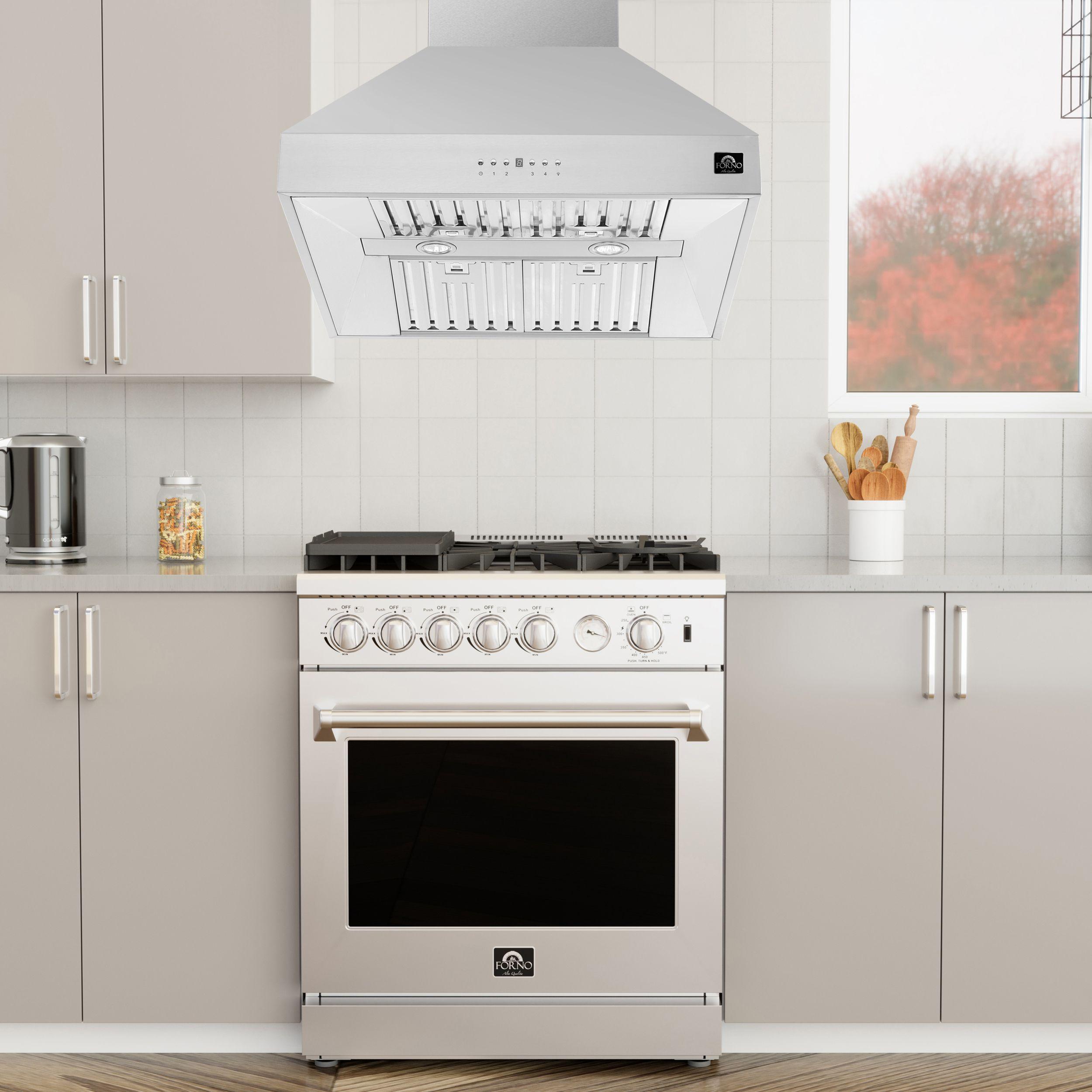 Forno FRHWM509430 Orvieto 30'' Wall Mount Range Hood