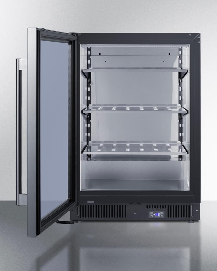 Summit SCF475LHD 24" Wide Commercial Display Freezer
