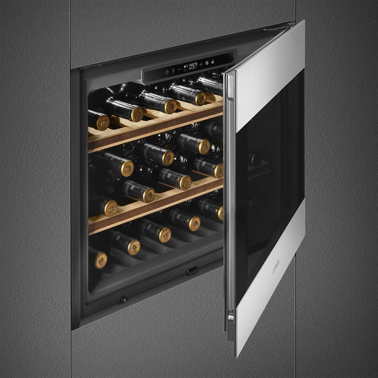 Smeg CVIU321X1 Wine Coolers Stainless Steel Cviu321X1