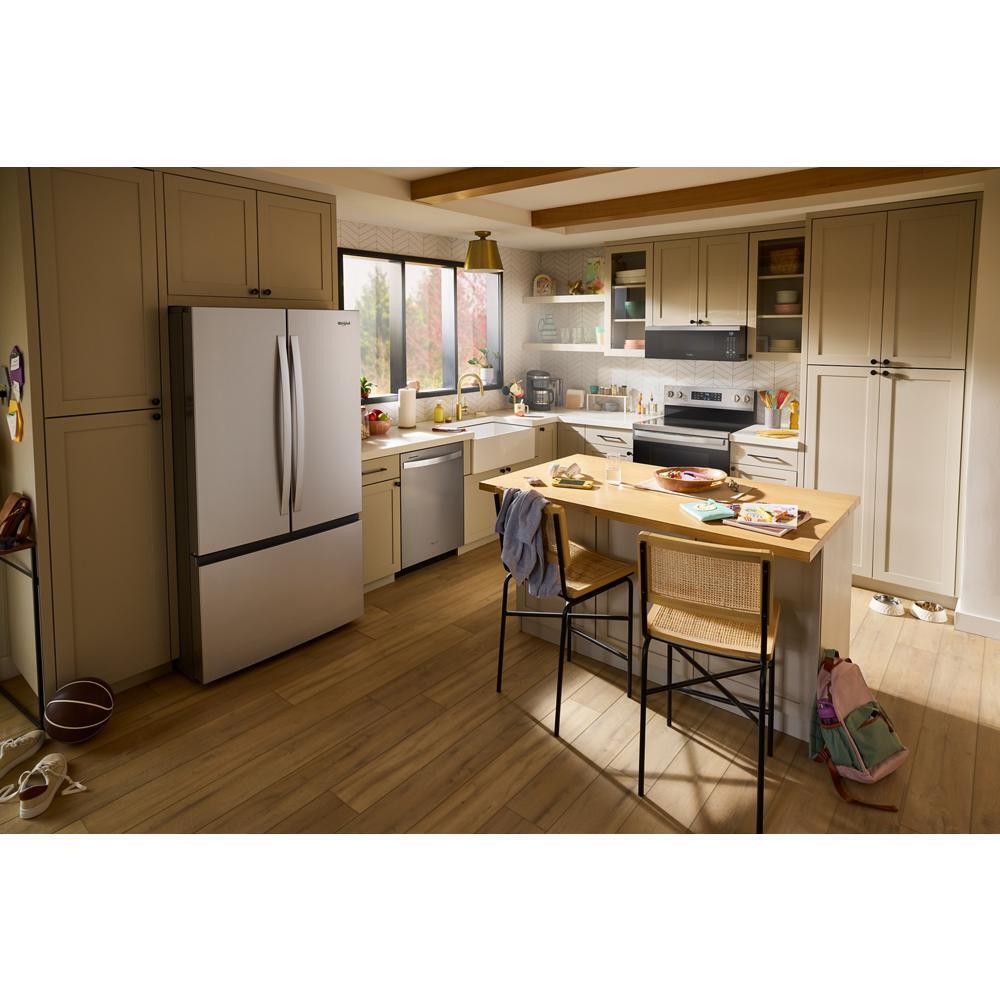 Whirlpool WRFF3336SZ 36-Inch French Door Refrigerator With Interior Water Dispenser - 31 Cu. Ft.