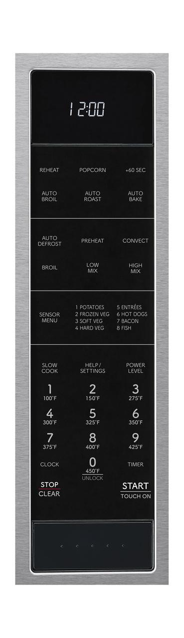 Sharp SMC1585KS Sharp 1.5 Cu. Ft. 900W Stainless Steel Convection Countertop Microwave Oven
