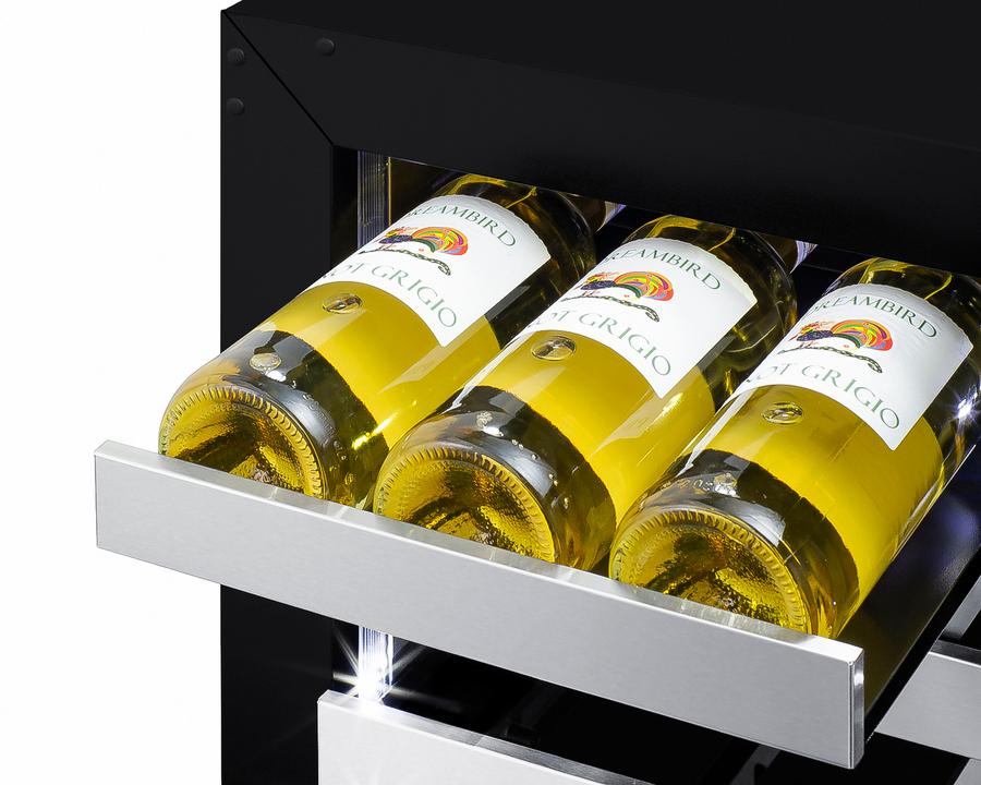Summit ASDW1522PNR 15" Wide Built-In Wine Cellar, Ada Compliant (Panel Not Included)