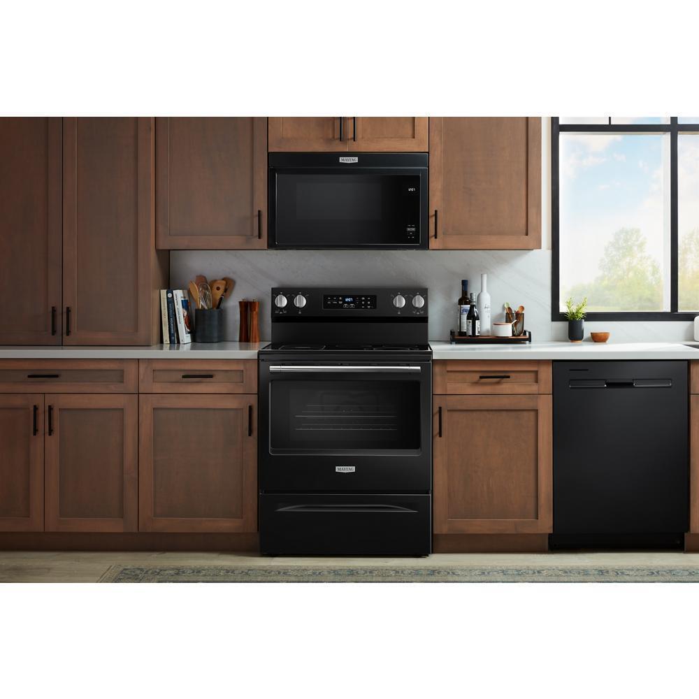 Maytag MFES6030RB 30-Inch Wide Electric Range With No Preheat Air Fry And Air Baking - 5.3 Cu. Ft.