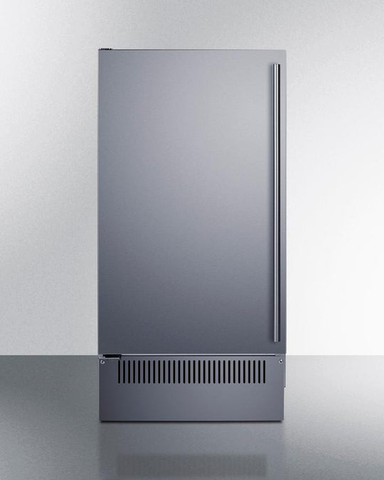 Summit BIM182OSLHD 18" Wide Outdoor Clear Icemaker