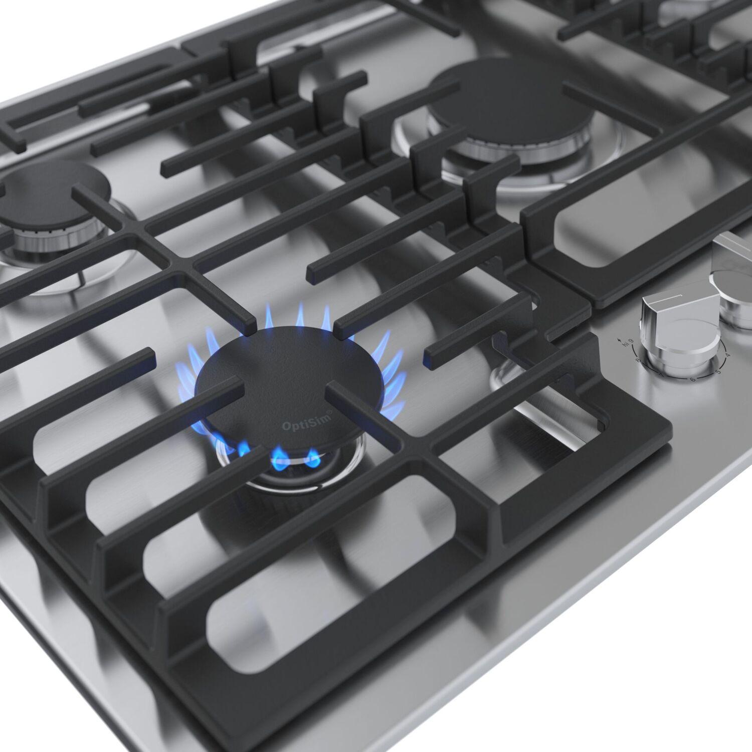 Bosch NGM5659UC 500 Series Gas Cooktop 36" Stainless Steel Ngm5659Uc