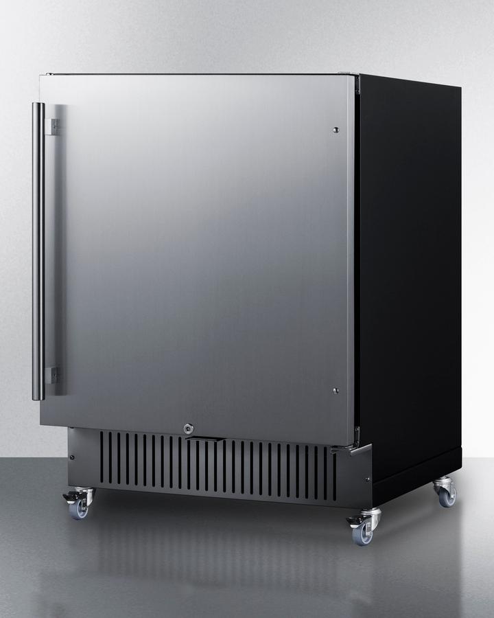 Summit FF27BSSCAS 27" Wide Mobile All-Refrigerator