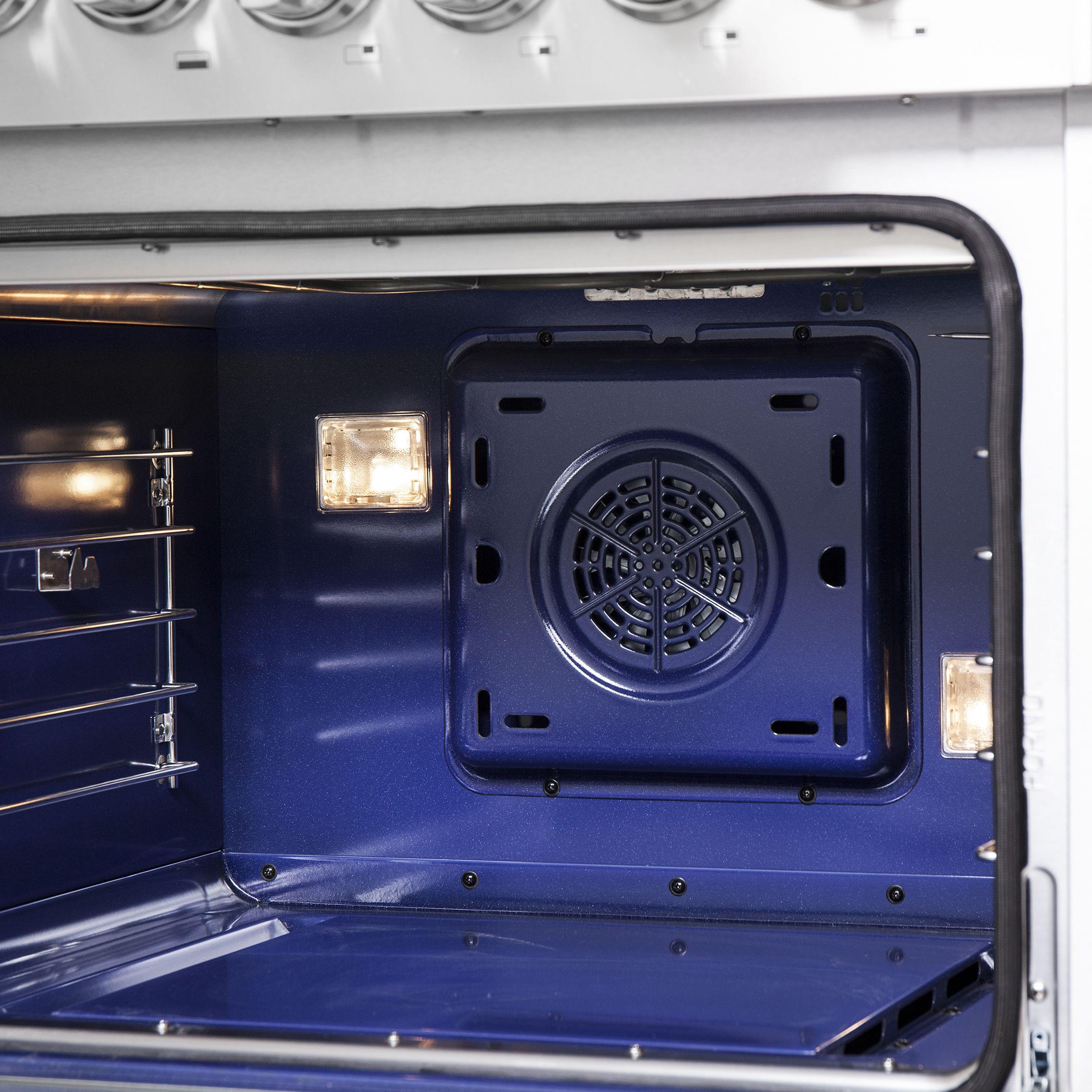 Forno FFSGS638748 Forno Capriasca 48" Freestanding French Door Dual Fuel Range