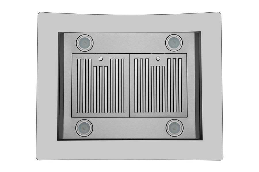 Hauslane IS200SS30 Hauslane Chef 30-In Convertible Stainless Steel Island Range Hood