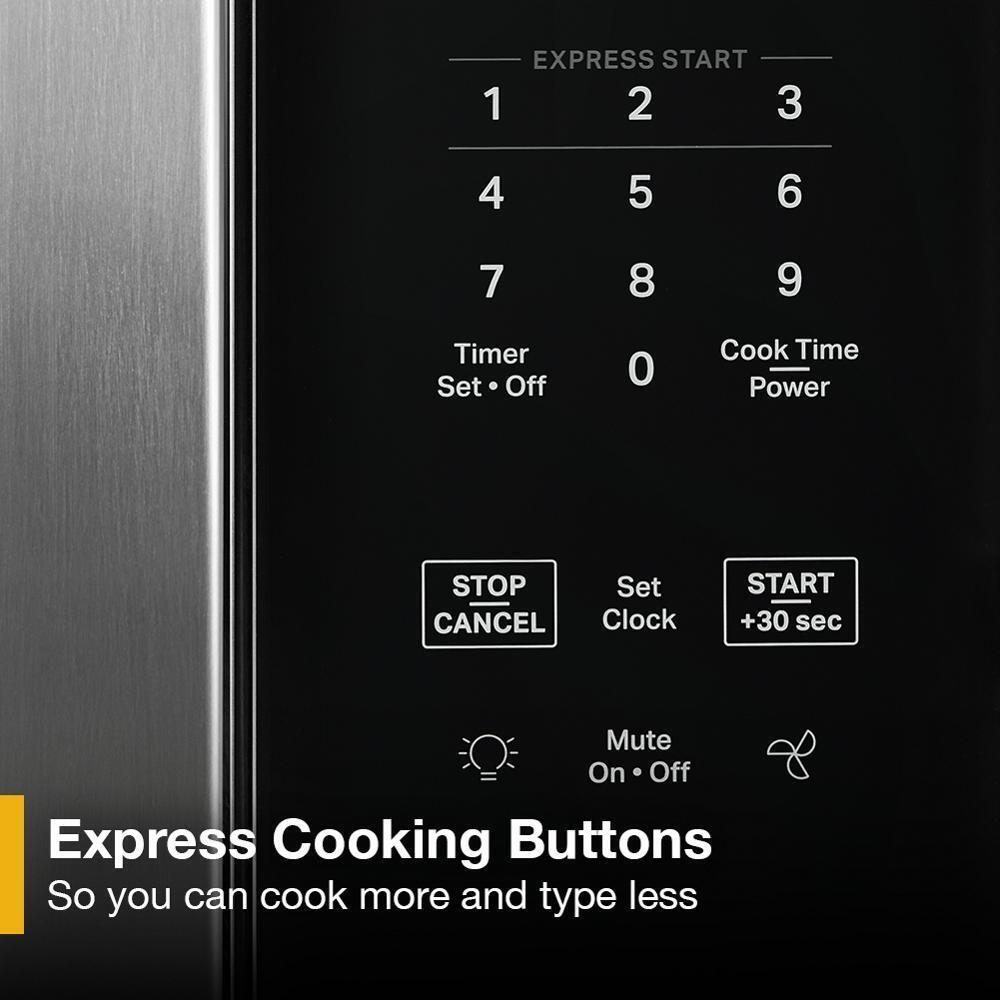 Whirlpool WMMS3130RZ 30 W 1.7 Cu. Ft Over The Range Microwave With 1000-Watts Cooking Power