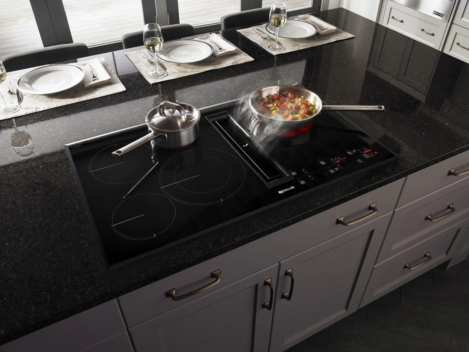 Jennair JED4536GB Black Floating Glass 36