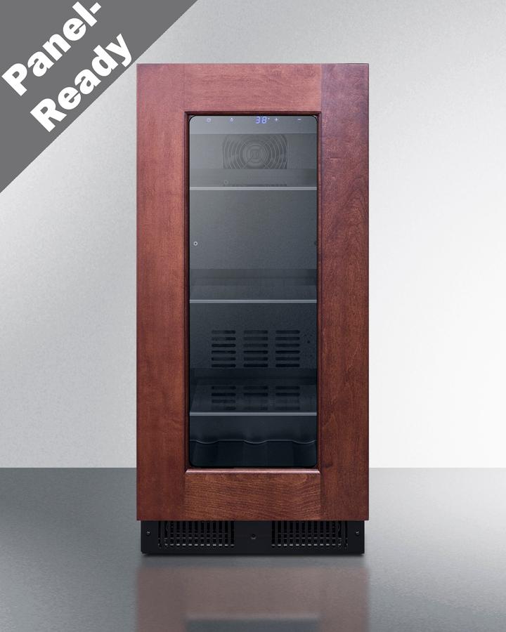 Summit ALBV15PNRLHD 15" Wide Built-In Beverage Center, Ada Compliant (Panel Not Included)