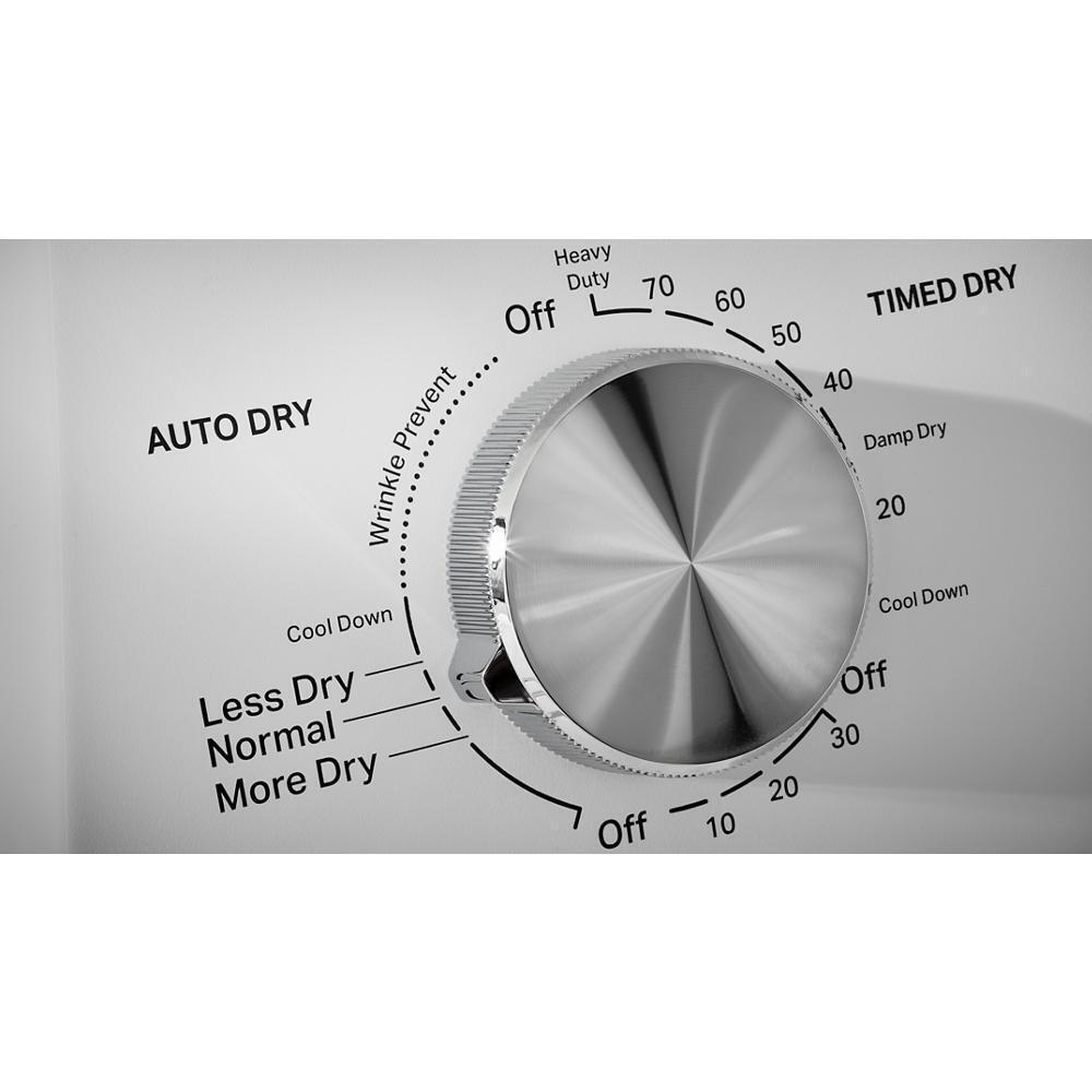 Maytag MED4005SW Top Load Electric Wrinkle Prevent Dryer - 7.0 Cu. Ft.