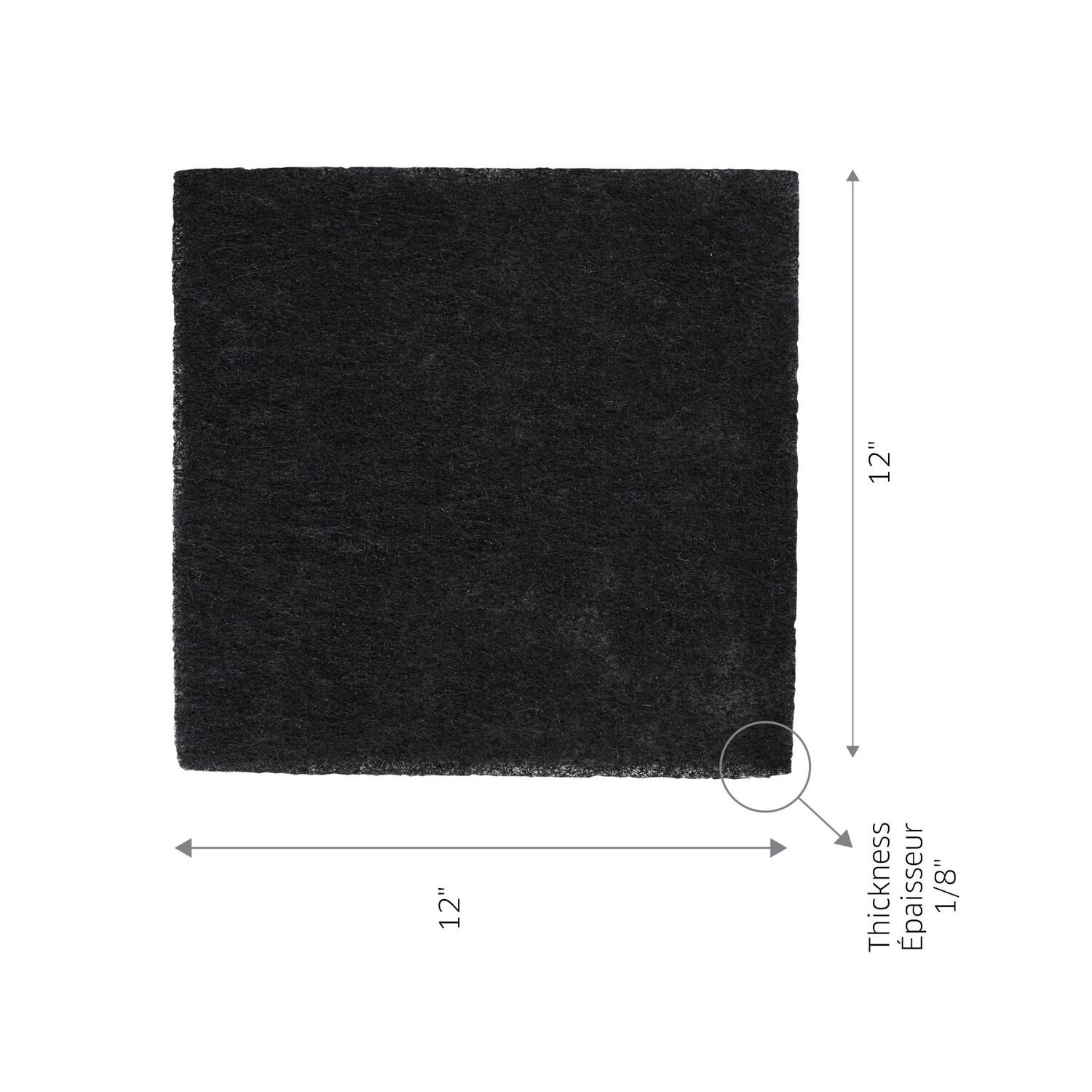 Broan HPFX1 Broan-Nutone® Genuine Replacement Charcoal Filter For Range Hoods, 10-7/8
