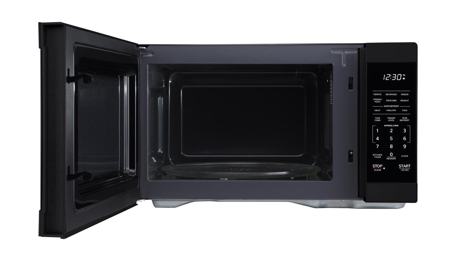 Sharp SMC1161HB 1.1 Cu. Ft. Black Countertop Microwave Oven