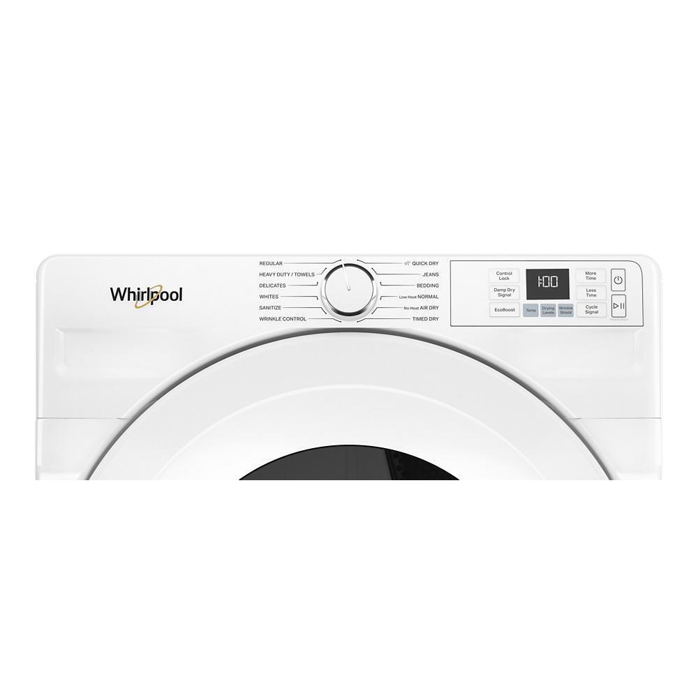Whirlpool WGD4720RW 7.4 Cu. Ft. Smart Front Load Energy Star® Gas Dryer With Quick Dry Cycle