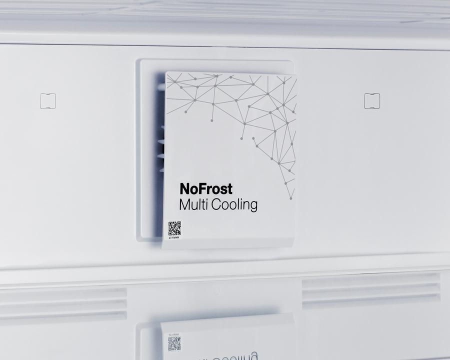 Summit FFBF151W 28" Wide Bottom Mount Refrigerator-Freezer