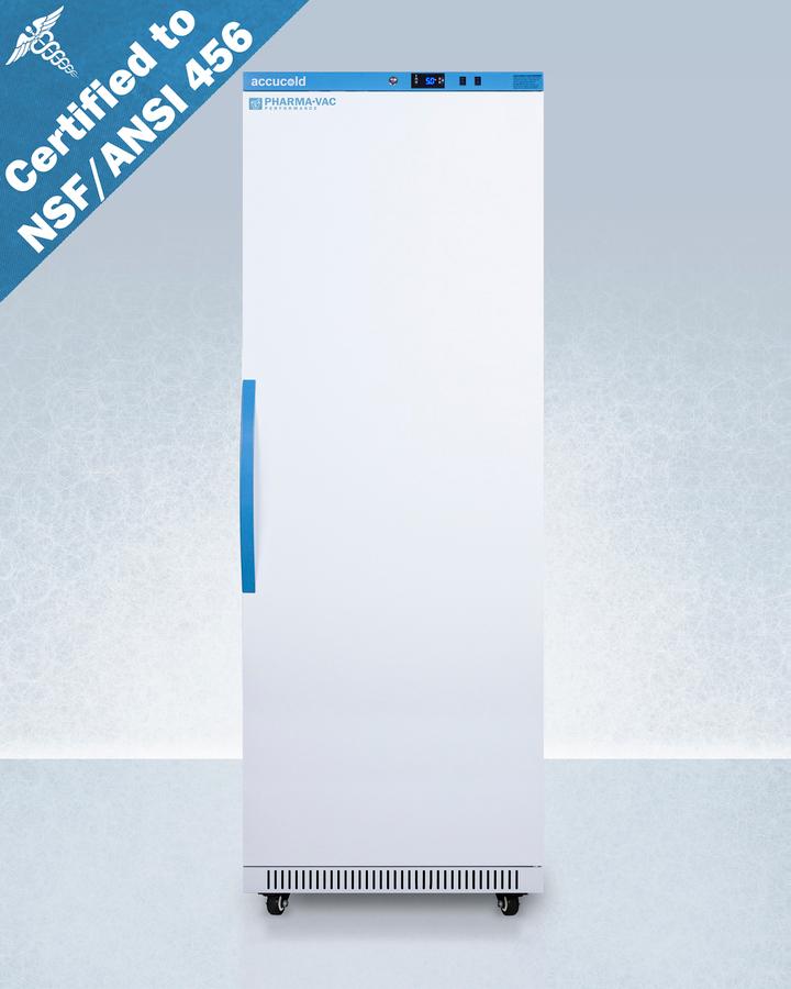 Summit ARS18PV456 18 Cu.Ft. Upright Vaccine Refrigerator, Certified To Nsf/Ansi 456 Vaccine Storage Standard