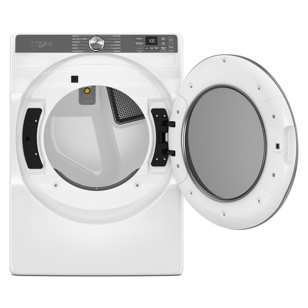 Whirlpool WGD6720RW 7.4 Cu. Ft. Smart Front Load Energy Star® Gas Dryer With Steam Capabilities