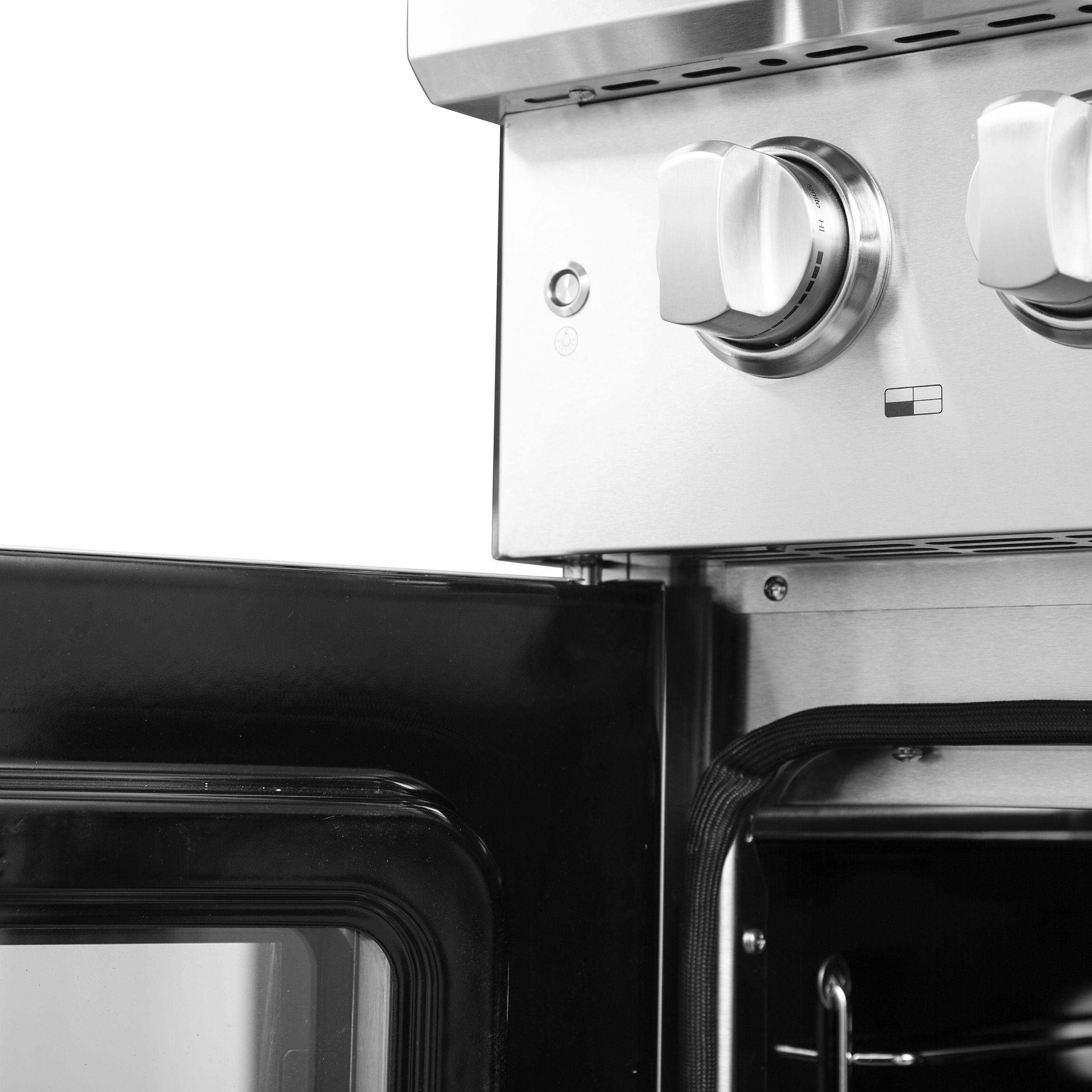 Forno FFSGS644430 Forno Galiano 30" Freestanding French Door Gas Range