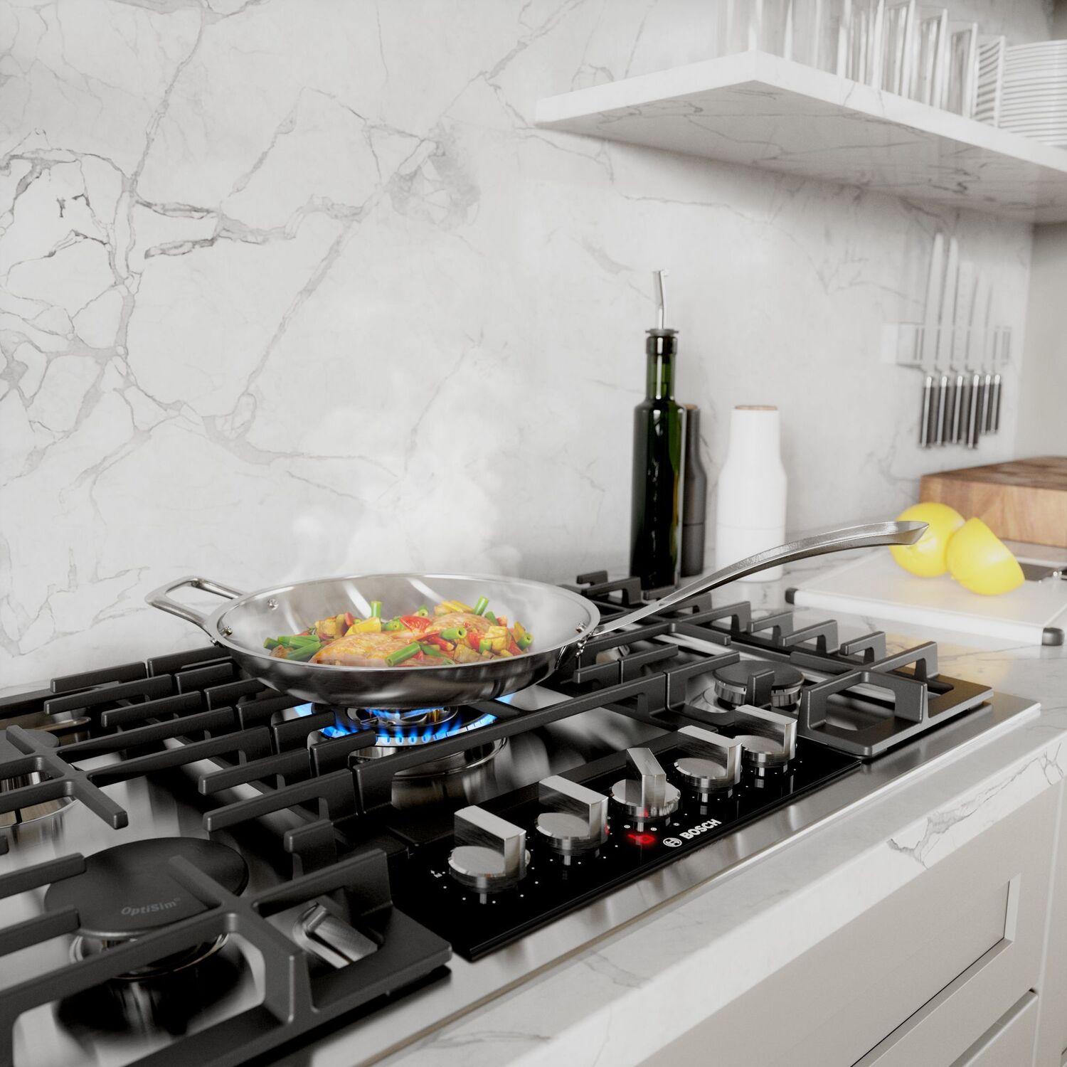 Bosch NGMP059UC Benchmark® Gas Cooktop 30" Stainless Steel Ngmp059Uc