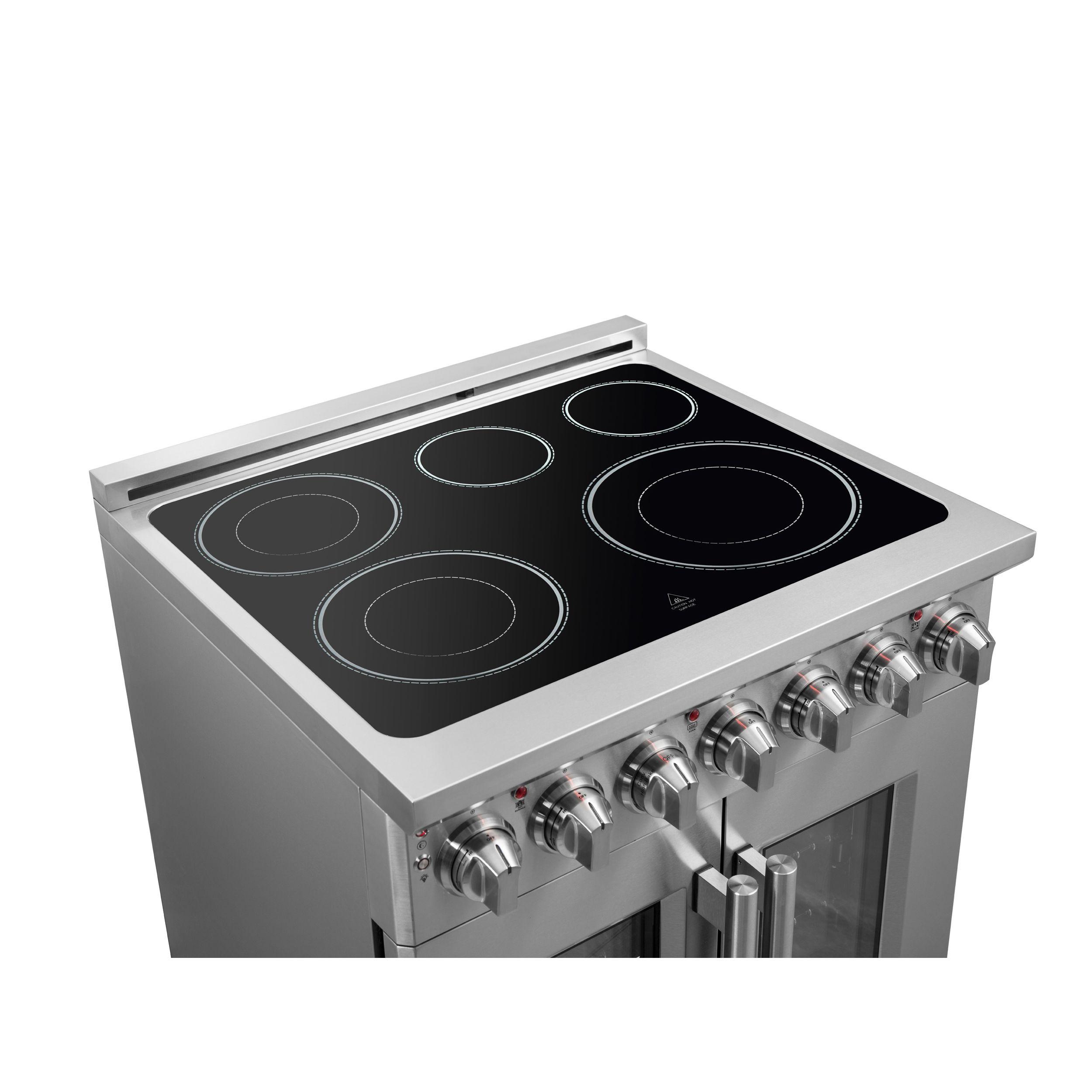 Forno FFSEL695530 Forno Massimo 30" Freestanding French Door Electric Range