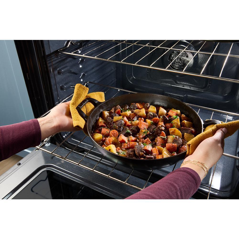 Whirlpool WSES3130SS 30-Inch Electric Range With No Preheat And Slow Cook Modes
