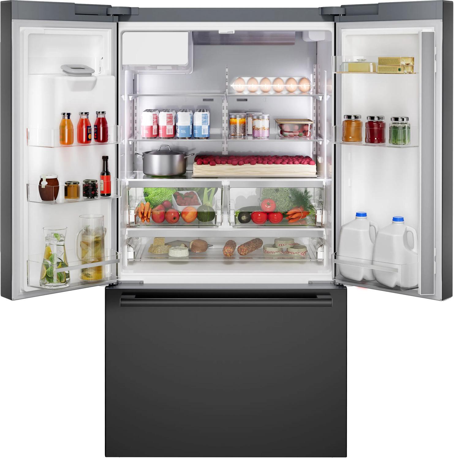 Bosch B36CD52SNB 500 Series French Door Bottom Mount Refrigerator 36