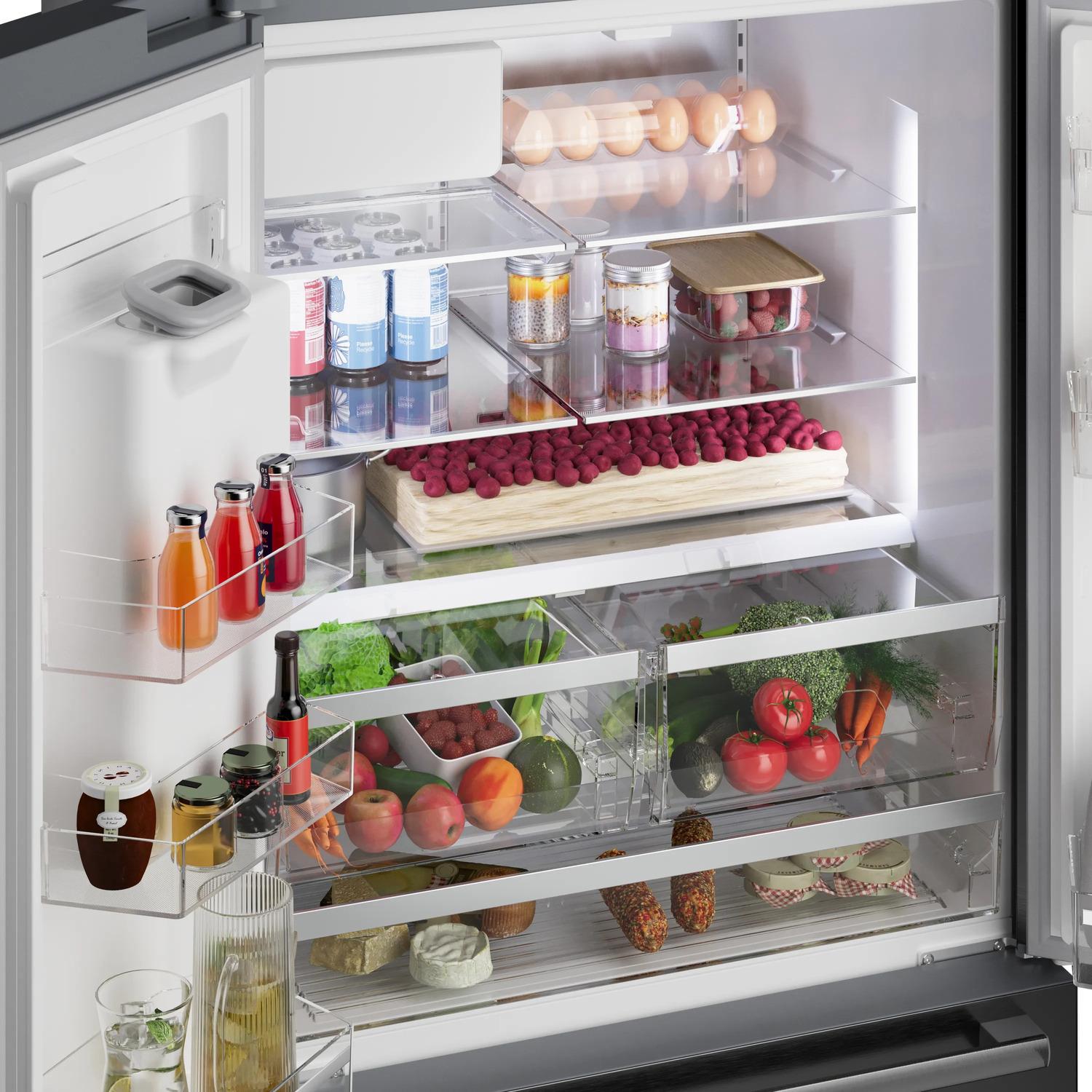 Bosch B36CD52SNB 500 Series French Door Bottom Mount Refrigerator 36