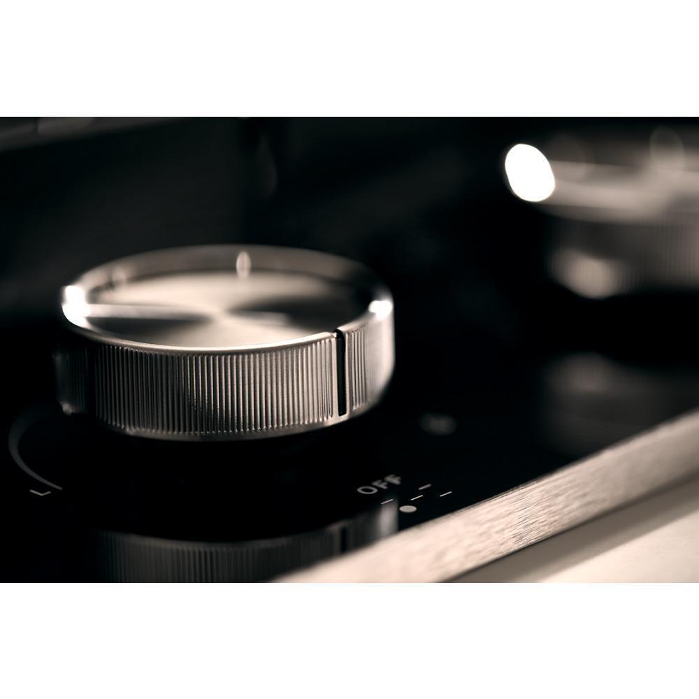 Kitchenaid KCGG536PBL 36" Gas-On-Glass Cooktop