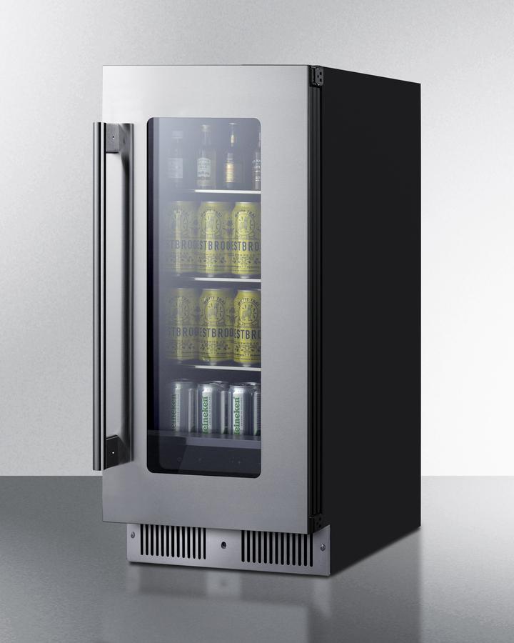 Summit SDHG1533LHD 15" Wide Built-In Beverage Center